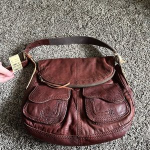 Lucky Brand Vintage Inspired Leather Bag